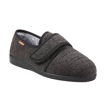 Load image into Gallery viewer, Steve - Men&#39;s Extra Wide Touch Fastening Non-Slip Slipper

