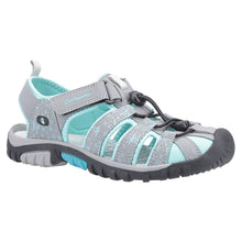 Load image into Gallery viewer, Sandhurst Standard Fit Women&#39;s Velcro Fastening Strappy Sport Style Sandal
