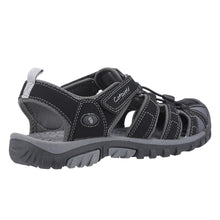 Load image into Gallery viewer, Sandhurst Standard Fit Men&#39;s Velcro Fastening Strappy Sport Style Sandal
