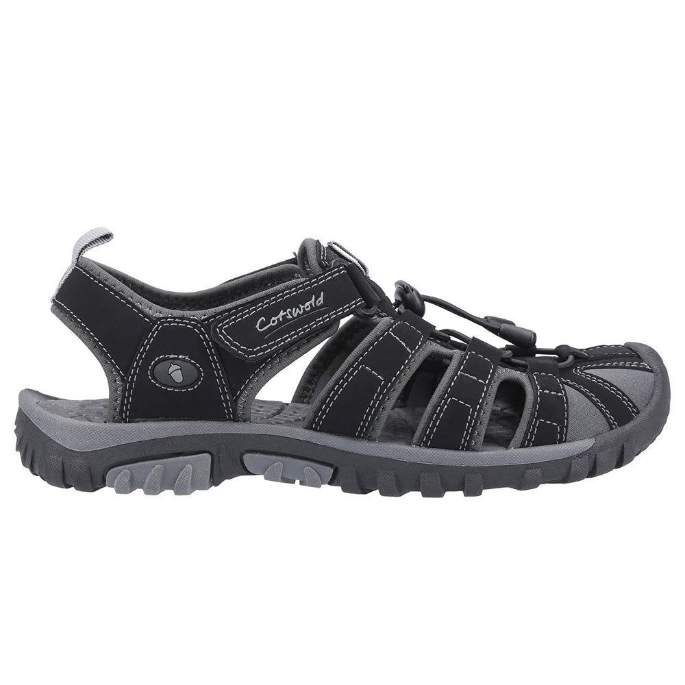 Sandhurst Standard Fit Men's Velcro Fastening Strappy Sport Style Sandal