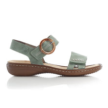 Load image into Gallery viewer, Shaz Standard Fit Women&#39;s Buckle &amp; Velcro Fastening Strappy Sandal
