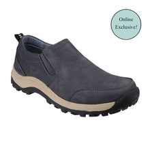 Load image into Gallery viewer, Sheepscombe Standard Fit Men&#39;s Nubuck Leather Slip On Shoe
