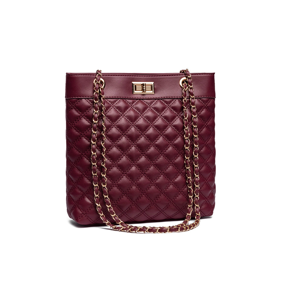 Raffaella Slim Quilted Shoulder Bag