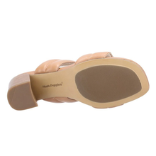 Load image into Gallery viewer, Leila Standard Fit Women&#39;s Double Bar Leather Slip On Block Heel Mule
