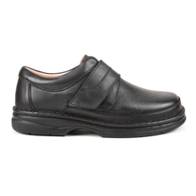 Load image into Gallery viewer, Todd - Extra Wide Fit Men&#39;s Leather Velcro Fastening Shoe
