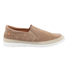 Load image into Gallery viewer, Owen Standard Fit Men&#39;s Suede Espadrille Flat Slip On Shoe
