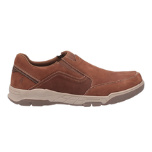 Load image into Gallery viewer, Fletcher Wide Fit Men&#39;s Leather Slip On Shoe
