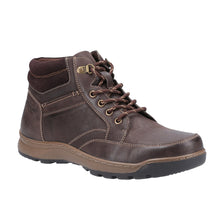 Load image into Gallery viewer, Grover Standard Fit Men&#39;s Nubuck Leather Lace Up Boot
