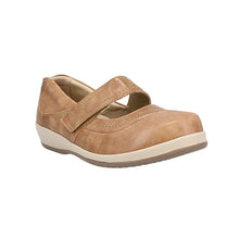 Load image into Gallery viewer, Ada Extra Wide Fit Women&#39;s Soft Single Touch Fastening Leather Mary Jane Style Flat Shoe
