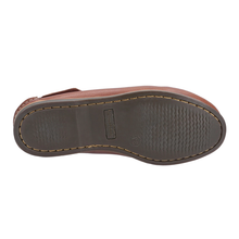 Load image into Gallery viewer, Hattie Standard Fit Women&#39;s Colour Block Leather Lace Up Boat Shoe
