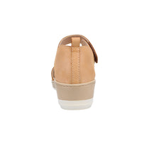 Load image into Gallery viewer, Viv Standard Fit Women&#39;s Dual Velcro Strap Fastening Mid Wedge Sandal
