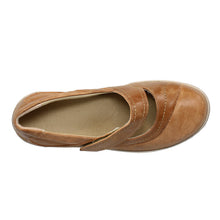 Load image into Gallery viewer, Ada Extra Wide Fit Women&#39;s Soft Single Touch Fastening Leather Mary Jane Style Flat Shoe
