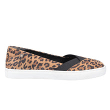Load image into Gallery viewer, Tiffany Standard Fit Women&#39;s Leather Elastic Combination Slip On Sport Style Shoe
