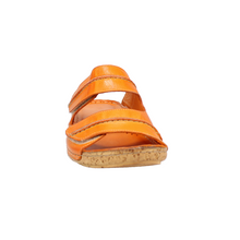 Load image into Gallery viewer, Tynan Wide Fit Women&#39;s Adjustable Double Strap Fastening Slip On Sandal
