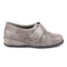 Load image into Gallery viewer, Wardale - Women&#39;s Extra Wide Single Strap Touch Fastening Super Soft Leather Shoe
