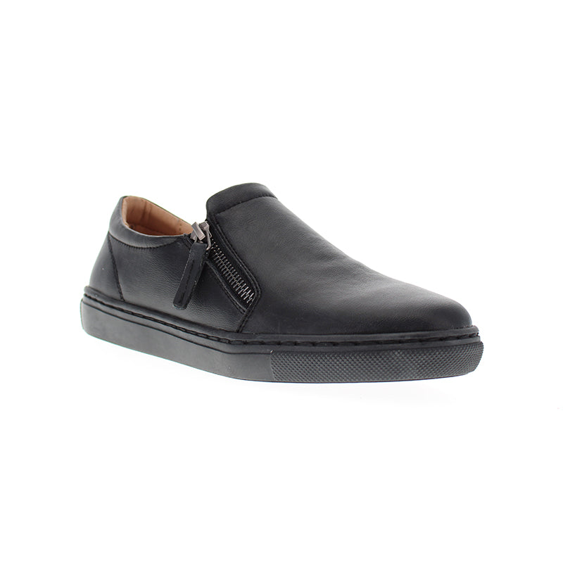 Winton Standard Fit Women's Leather Slip On Flat Shoe – Shuropody