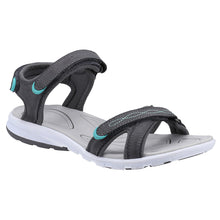 Load image into Gallery viewer, Whiteshill Standard Fit Women&#39;s Recycled Material Double Velcro Fastening Sport Style Sandal
