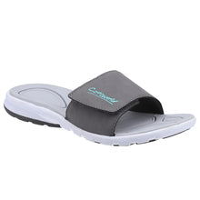 Load image into Gallery viewer, Windrush Standard Fit Women&#39;s Recycled Material Velcro Fastening Slider Sandal
