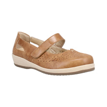 Load image into Gallery viewer, Ada 23 Extra Wide Women&#39;s Leather Soft Touch Fastening Cut Out Design Mary Jane Style Flat Shoe
