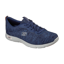 Load image into Gallery viewer, Mesh Fabric Arch Fit Refine Standard Fit Women&#39;s Lace Up Fastening Sport Style Shoe
