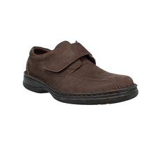Load image into Gallery viewer, Archie II Extra Wide Fit Men&#39;s Nubuck Leather Velcro Strap Fastening Casual Shoe
