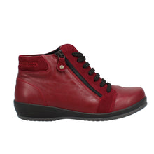 Load image into Gallery viewer, Beau Dual Fit Women&#39;s Leather Lace Up Ankle Boot
