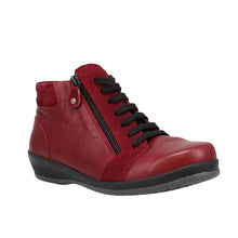 Load image into Gallery viewer, Beau Dual Fit Women&#39;s Leather Lace Up Ankle Boot
