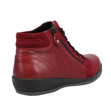 Load image into Gallery viewer, Beau Dual Fit Women&#39;s Leather Lace Up Ankle Boot
