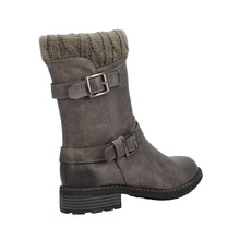 Load image into Gallery viewer, Bellatrix Standard Fit Women&#39;s Dual Buckle Detail Calf Boot
