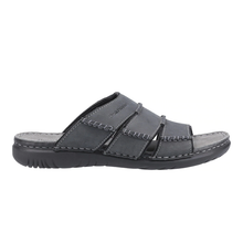 Load image into Gallery viewer, Cameron Standard Fit Men&#39;s Leather Slip On Sandal
