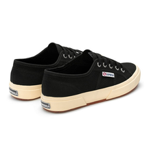 Load image into Gallery viewer, 2750 Cotu Classic Standard Fit Women&#39;s Canvas Trainer - Black &amp; White Options
