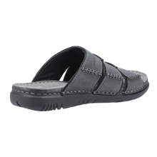 Load image into Gallery viewer, Cameron Standard Fit Men&#39;s Leather Slip On Sandal
