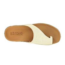 Load image into Gallery viewer, Capri Standard Fit Women&#39;s Slip On Metallic Detail Flat Sandal
