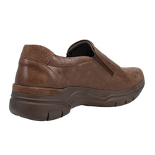 Load image into Gallery viewer, Cara Wide Fit Women&#39;s Easy Access Zip Feature Leather Slip On Shoe
