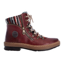 Load image into Gallery viewer, Cleo Standard Fit Women&#39;s Synthetic Lace Up Ankle Boot
