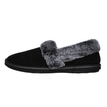 Load image into Gallery viewer, Cozy Campfire-Team Toasty Wide Fit Women&#39;s Textile With Faux Fur Lining Slip On Slipper
