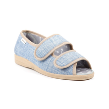 Load image into Gallery viewer, Dora - Women&#39;s Extra Wide Lightweight Flat Open Toed Shoe
