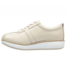 Load image into Gallery viewer, Emma Standard Fit Women&#39;s Leather Lace Up Trainer
