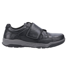 Load image into Gallery viewer, Fabian Wide Fit Men&#39;s Leather / Nubuck Mix Velcro Fastening Flat Shoe
