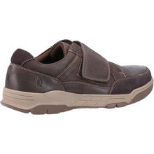 Load image into Gallery viewer, Fabian Wide Fit Men&#39;s Leather / Nubuck Mix Velcro Fastening Flat Shoe
