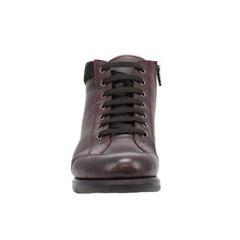 Load image into Gallery viewer, Kitty Wide Fit Women&#39;s Leather Lace Up &amp; Inner Zip Fastening Ankle Boot
