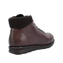 Load image into Gallery viewer, Kitty Wide Fit Women&#39;s Leather Lace Up &amp; Inner Zip Fastening Ankle Boot
