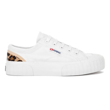Load image into Gallery viewer, 2630 Padded Leopard Standard Fit Women&#39;s Canvas Trainer
