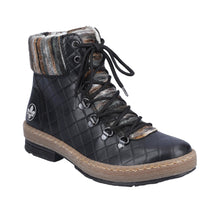 Load image into Gallery viewer, Livia Standard Fit Women&#39;s Synthetic Lace Up Ankle Boot
