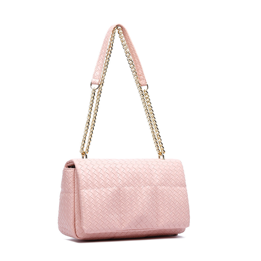 Women's Chain Detail Shoulder Bag