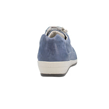 Load image into Gallery viewer, Marge 23 Extra Wide Women&#39;s Leather Lace &amp; Zip Fastening Flat Shoe
