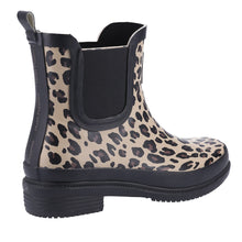 Load image into Gallery viewer, Minnie Patterned Standard Fit Women&#39;s Pull On Ankle Rubber Wellingtons
