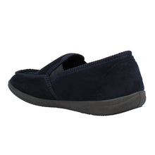 Load image into Gallery viewer, Paul Wide Fit Men&#39;s Easy Slip On Warm Lined Slipper
