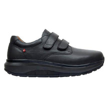 Load image into Gallery viewer, Peter Extra Wide Fit Men&#39;s Single Velcro Adjustable Fastening Leather Shoe
