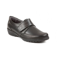Load image into Gallery viewer, Jenny - Wide Fit Women&#39;s Leather Velcro Fastening Shoe
